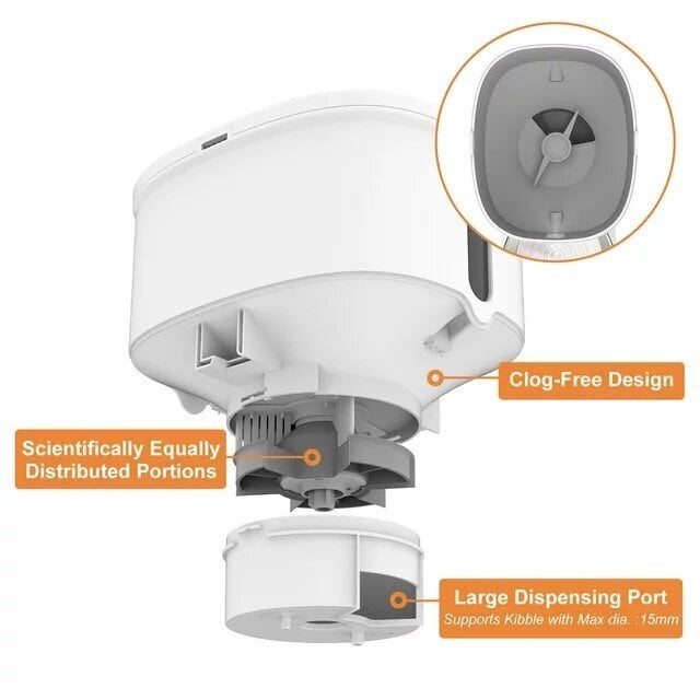 Automaatne lemmiklooma kauss Harmony Hill's AT638, 3l hind ja info | Toidukausid loomadele | kaup24.ee