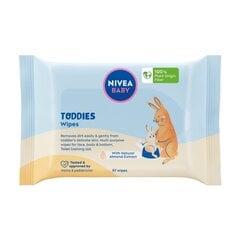 Влажные салфетки Nivea Baby Toddies, 57 шт. цена и информация | Влажные салфетки | kaup24.ee