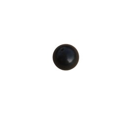 Черный янтарный шар для браслетов, 12 мм цена и информация | Принадлежности для изготовления украшений, бисероплетения | kaup24.ee