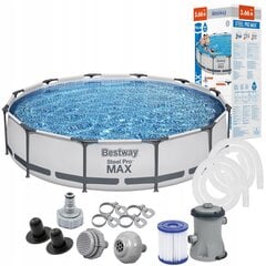 Каркасный бассейн Bestway max 366x76 цена и информация | Бассейны | kaup24.ee