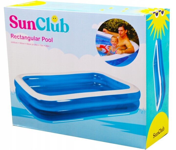 Täispuhutav bassein Sun club 305x183 cm XXL цена и информация | Basseinid | kaup24.ee