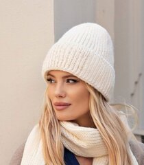 Женская шапка Kamea GINNY*04 5903246781496, натурально-белая цена и информация | Женские шапки | kaup24.ee