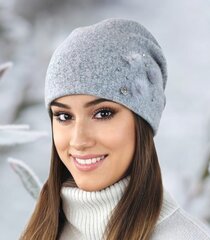 Kamea женская шапка ONYKS*02, серый 5903246777994 цена и информация | Женские шапки | kaup24.ee
