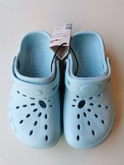 Лёгкие пляжные тапочки/клогги для детей, голубой цена и информация | Детская обувь для плавания | kaup24.ee