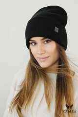 Kamea müts naistele Sally*17, must hind ja info | Naiste mütsid ja peapaelad | kaup24.ee