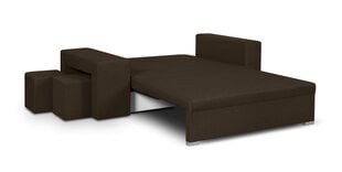 Диван-кровать Milo2, коричневая цена и информация | Диваны | kaup24.ee
