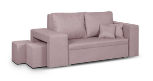 Диван-кровать Milo2, розовый цена и информация | Диваны | kaup24.ee