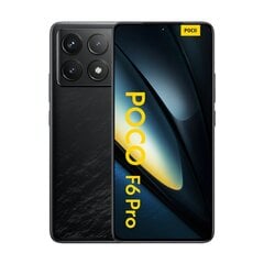 POCO F6 Pro 5G 12/512GB Black hind ja info | Telefonid | kaup24.ee