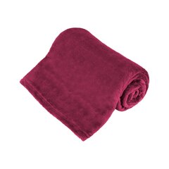 шерстяное одеяло 150x200 см teesa - амарант цена и информация | Покрывала, пледы | kaup24.ee