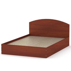 Кровать Компанит, 140х200 см, коричневая цена и информация | Кровати | kaup24.ee