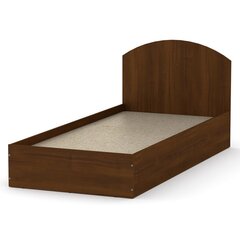 Кровать Компанит, 90х200 см, коричневая цена и информация | Кровати | kaup24.ee