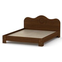 Кровать Kompanit, 170х205,8 см, коричневая цена и информация | Кровати | kaup24.ee