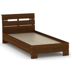 Кровать Компанит Стиль90, 90х200 см, коричневая цена и информация | Кровати | kaup24.ee