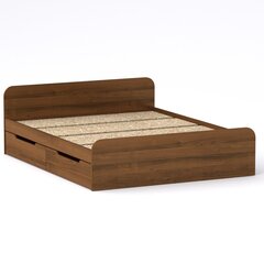 Кровать Виола 160, коричневый цена и информация | Кровати | kaup24.ee