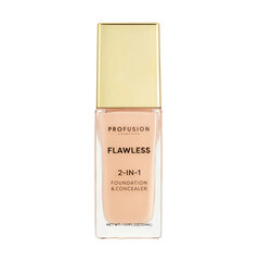 Jumestuskreem Profusion Cosmetics Foundation Flawless 2in1, 30ml hind ja info | Jumestuskreemid, puudrid | kaup24.ee