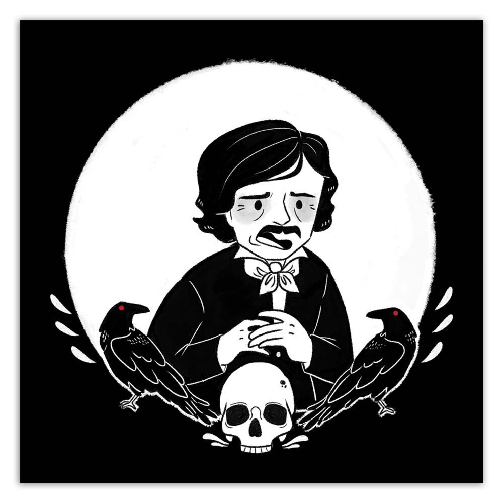 Maali lõuendile, Edgar Allan Poe – Daniel Herrera цена и информация | Seinapildid | kaup24.ee