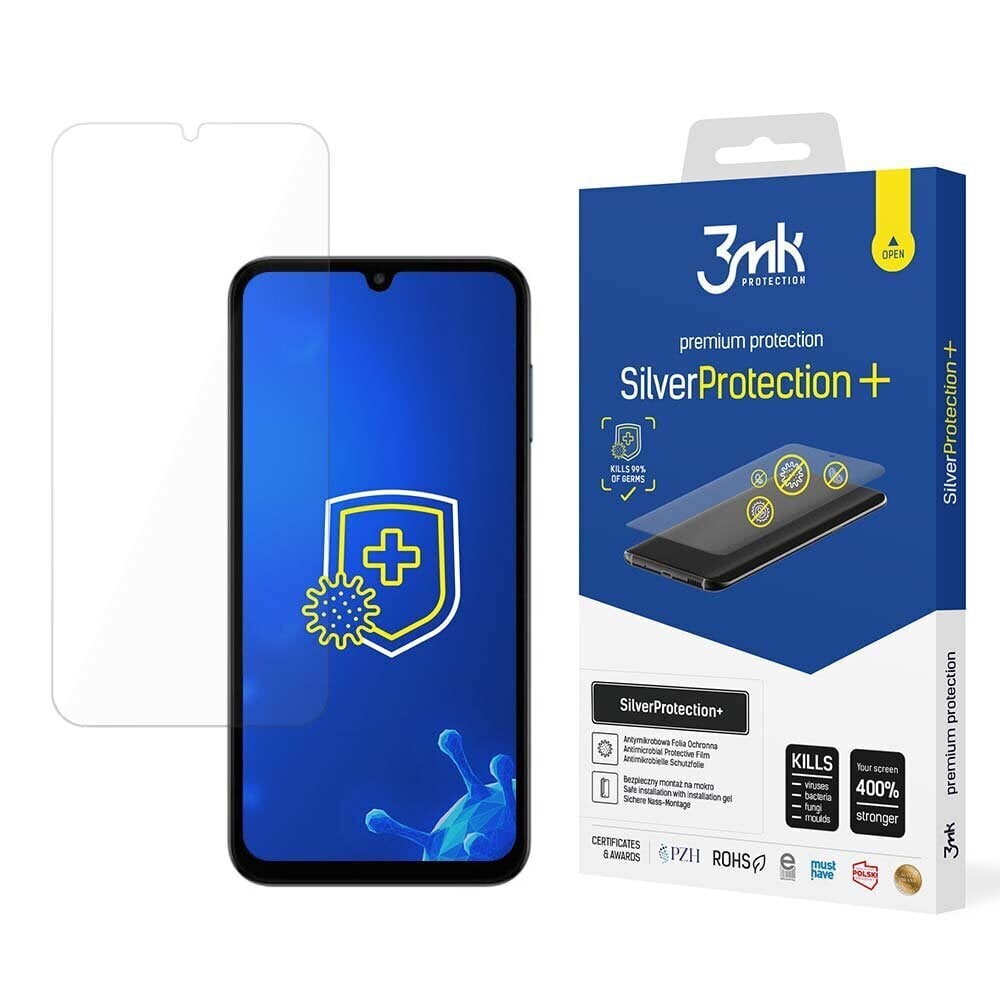 3mk SilverProtection+ screen protector цена и информация | Ekraani kaitsekiled | kaup24.ee