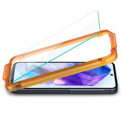 Spigen Glass tR AlignMaster 2 Pack - Samsung Galaxy A55 цена и информация | Защитные пленки для телефонов | kaup24.ee