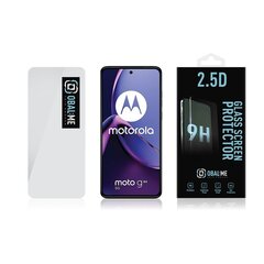 OBAL:ME 2.5D Glass Screen Protector for Motorola G84 Clear цена и информация | Защитные пленки для телефонов | kaup24.ee
