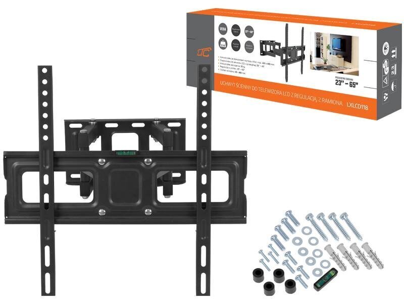 LTC LXLCD118 23-65” цена и информация | Teleri seinakinnitused ja hoidjad | kaup24.ee