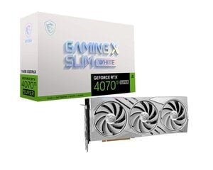 MSI GeForce RTX 4070 Ti Super Gaming X Slim цена и информация | Видеокарты | kaup24.ee