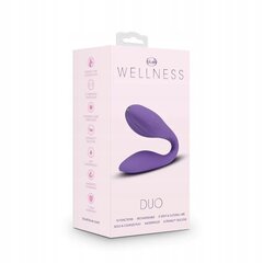 WELLNESS DUO PURPLE цена и информация | Вибраторы | kaup24.ee