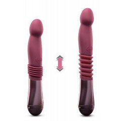 Vibraator Temptasia Trixie Thrusting Dildo Wine, punane hind ja info | Vibraatorid | kaup24.ee