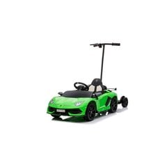 Ühekohaline laste elektriauto koos lisaplatvormiga Lamborghini Aventador SX2018, roheline hind ja info | Laste elektriautod | kaup24.ee