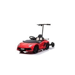 Ühekohaline laste elektriauto kooslisaplatvormiga Lamborghini Aventador SX2018, punane hind ja info | Laste elektriautod | kaup24.ee