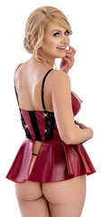 Shelf Bra Set red 75B/S цена и информация | Сексуальное женское белье | kaup24.ee