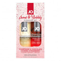 Лубрикант System JO Bubbly Set Champagne & Chocolate Covered Strawberry цена и информация | Лубриканты | kaup24.ee
