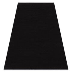 Современный ковер для стирки LINDO черный, противоскользящий, ворсистый цена и информация | Ковры | kaup24.ee