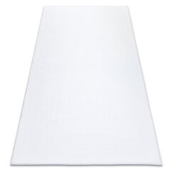 Современный ковер для стирки LINDO белый, противоскользящий, ворсистый цена и информация | Ковры | kaup24.ee