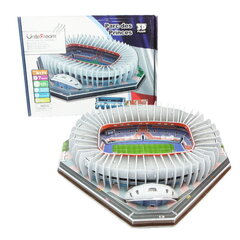 3D pusle Jalgpallistaadion Parc des Princess, Paris Saint-Germain FC, 137 tk hind ja info | Klotsid ja konstruktorid | kaup24.ee