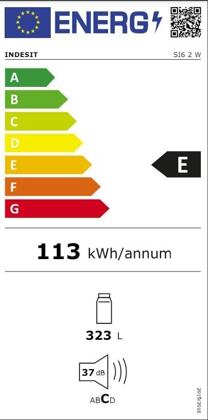 Indesit SI6 2 W цена и информация | Külmkapid | kaup24.ee