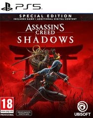 Assassin´s Creed Shadows Special Edition PS5 цена и информация | Компьютерные игры | kaup24.ee