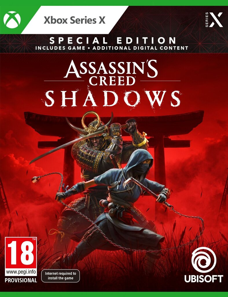 Assassin´s Creed Shadows Special Edition Xbox Series X цена и информация | Arvutimängud, konsoolimängud | kaup24.ee