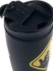 Gamer At Work - Caution Sign Metal Travel Mug 450ml цена и информация | Атрибутика для игроков | kaup24.ee