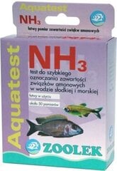 Ammoniaagi test akvaariumile Zoolek Aquatest NH3 hind ja info | Tiigi- ja basseini hooldusvahendid | kaup24.ee