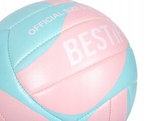 Мяч волейбольный Bestif, размер 5, розово-синий цена и информация | Волейбольные мячи | kaup24.ee
