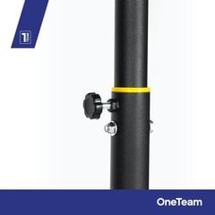 Korvpallialus koos rõngaga OneTeam, 77 cm x 210 cm hind ja info | Korvpallil alused | kaup24.ee