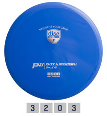 Discgolfi ketas Putter S-LINE P3X sinine hind ja info | Discgolf | kaup24.ee