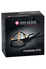 Peenise rihm Mystim Plunging Pete, must hind ja info | BDSM ja fetish | kaup24.ee