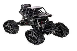 Kaugjuhitav auto, 2in1, Rock Crawler 4x4 LHC0121, must hind ja info | Poiste mänguasjad | kaup24.ee