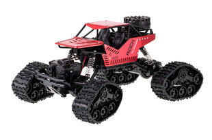 Kaugjuhitav auto, 2in1, Rock Crawler 4x4 LHC0121, punane hind ja info | Poiste mänguasjad | kaup24.ee