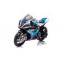 Akutoitel mootorratas lastele Lean Toys BMW HP4 Race JT5001, sinine hind ja info | Laste elektriautod | kaup24.ee