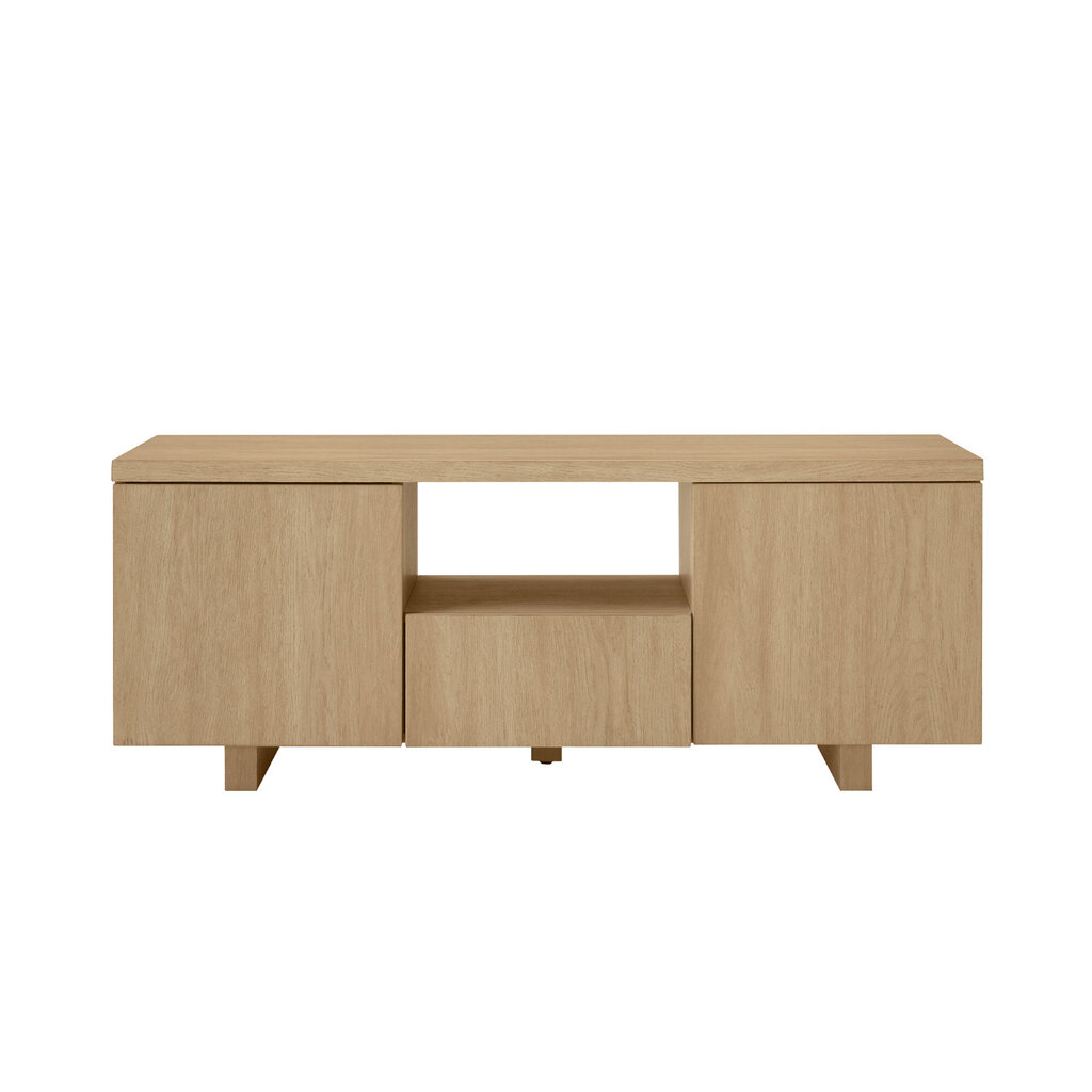 TV alus/kummut Walker Edison Contemporary Media Console, Coastal Oak hind ja info | TV alused | kaup24.ee