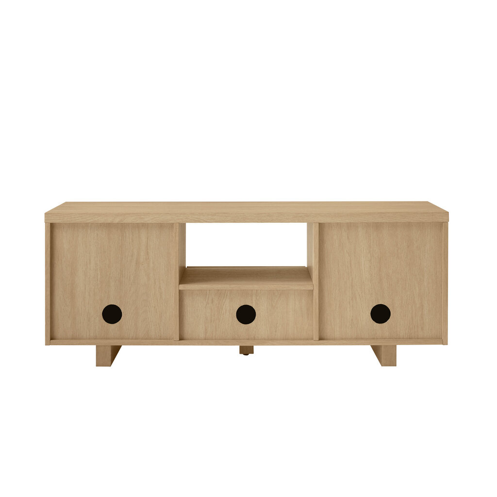 TV alus/kummut Walker Edison Contemporary Media Console, Coastal Oak hind ja info | TV alused | kaup24.ee