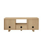 TV alus/kummut Walker Edison Contemporary Media Console, Coastal Oak hind ja info | TV alused | kaup24.ee