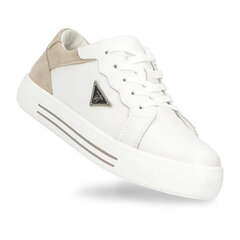 Белые кожаные кеды Filippo® цена и информация | Спортивная обувь, кроссовки для женщин | kaup24.ee